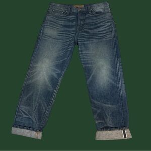 Women's Blue Boyfriend Jeans